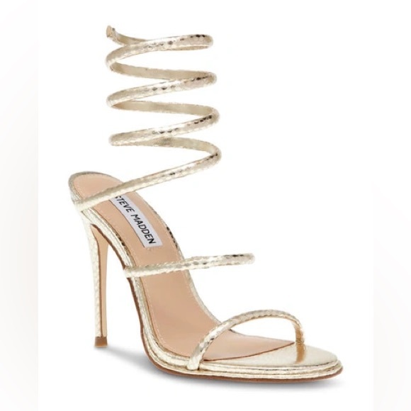 Steve Madden Shoes - 🔥STEVE MADDEN
Exotica Sandal In Gold Snake Brand New Size 7.5🔥